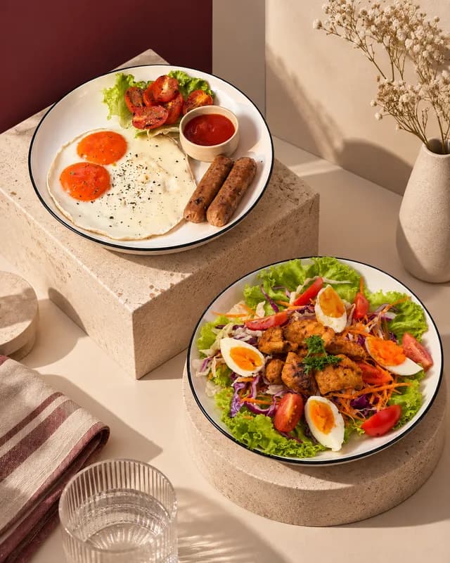 Sunny Side Plate & Salad All Day