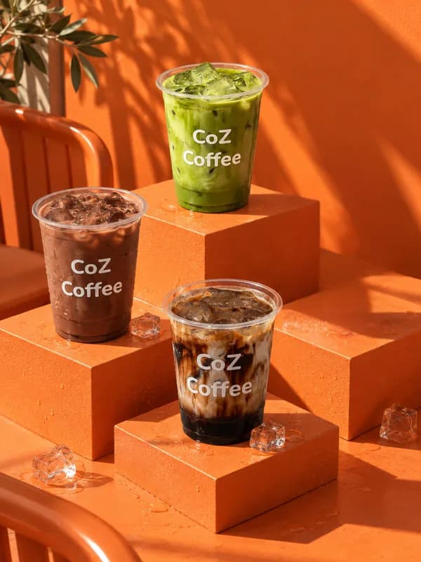 Matcha, Ichigo & Choco Freeze